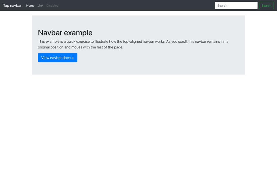 Examples · Bootstrap RTL v4.6